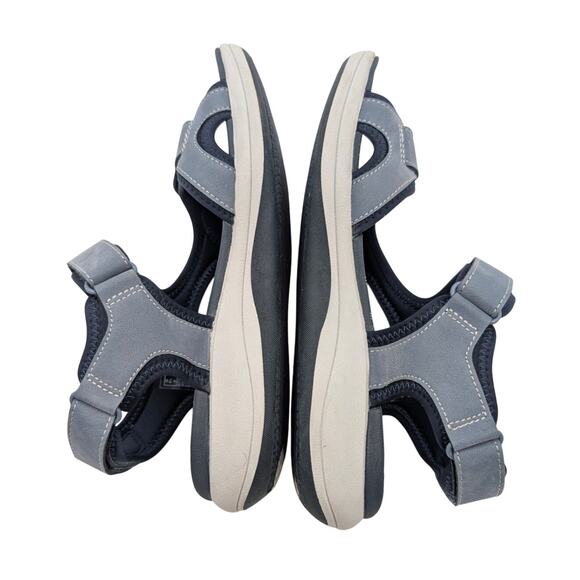 Clarks Cloudsteppers Mira Bay Women's Sport Sandals Denim Blue Size US9 EU40 - Picture 6 of 12